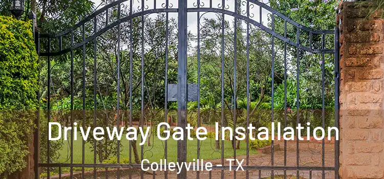  Driveway Gate Installation Colleyville - TX