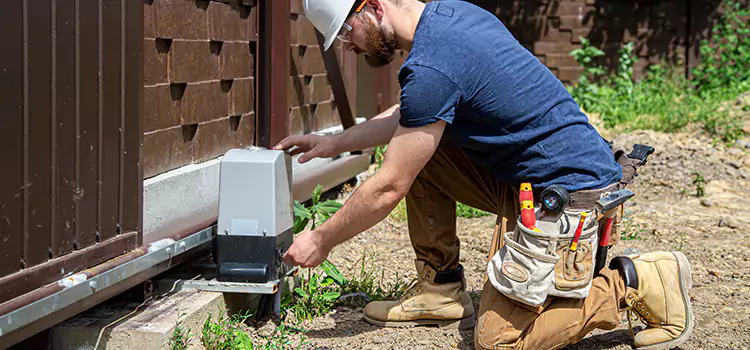 Electric Driveway Gate Installation Colleyville