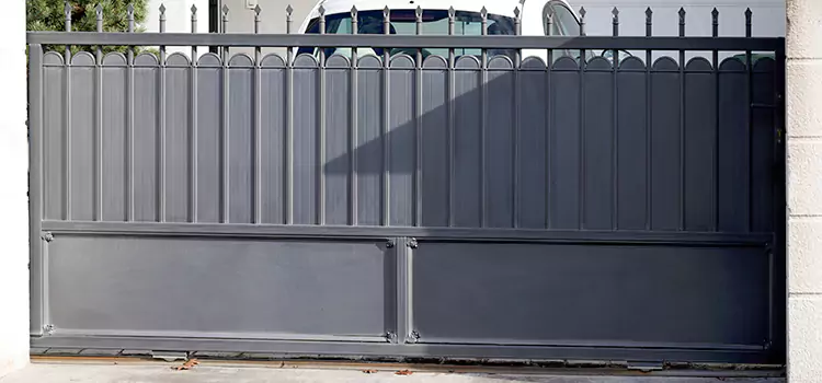Metal Driveway Gate Installation Colleyville