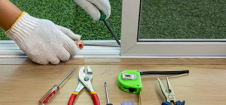 Sliding Door Track Replacement in Colleyville, TX